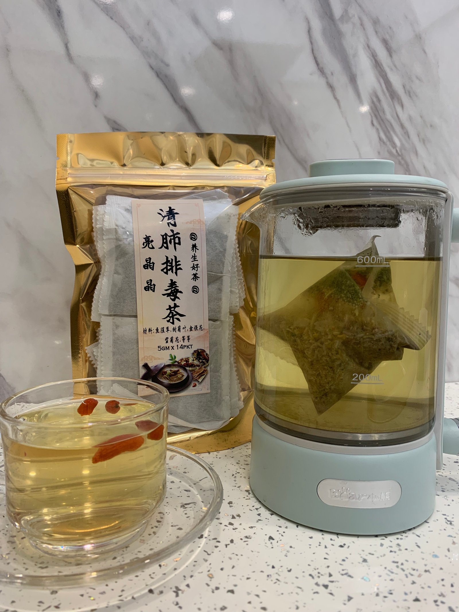 清肺排毒茶