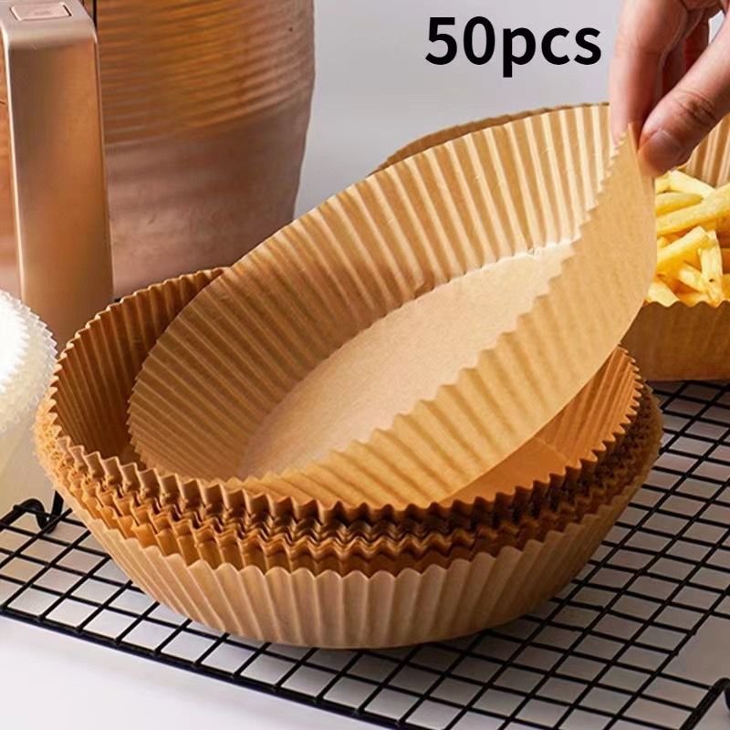 Silicone oil paper plates the air fryer   空气炸锅专用纸