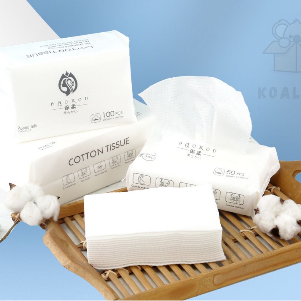 Facial Tissue Towel Disposable Face Towel Facial  洗面巾一次性洗脸巾潔面巾卸妝