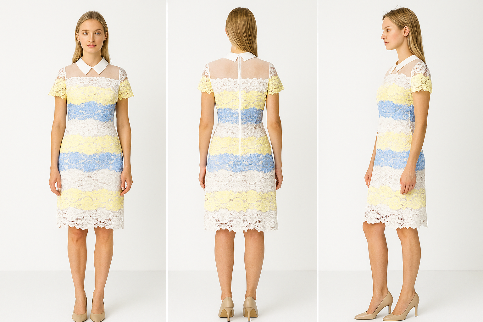 MOJIE 短袖连衣裙 （M92-F1202)