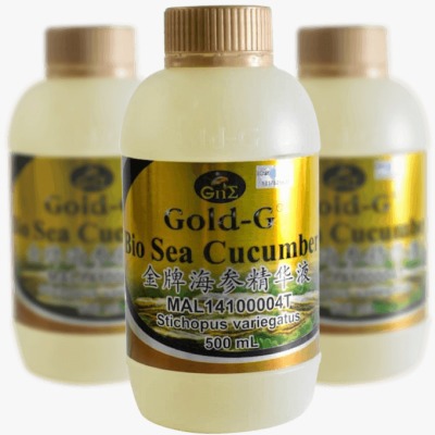 Gold-G® Bio Sea Cucumber 金海参精华液 500ml *只限于单邮寄*